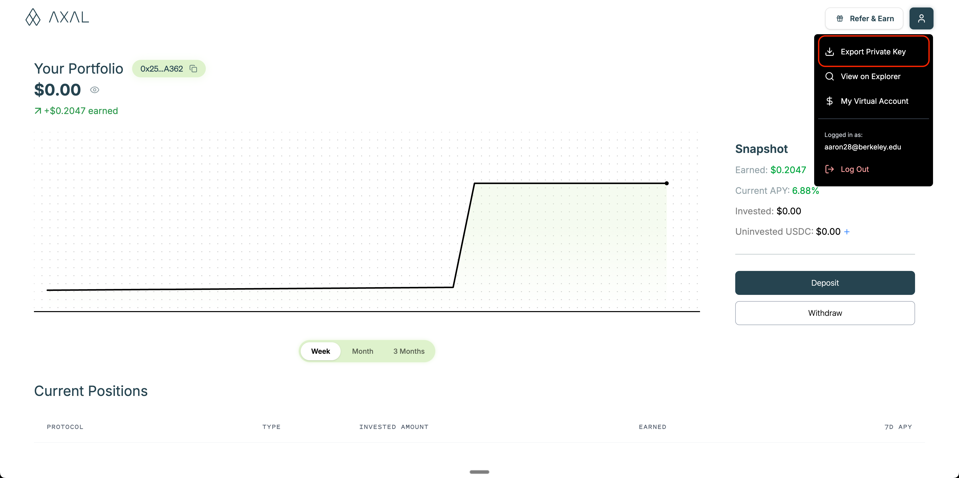 Two-factor authentication modal