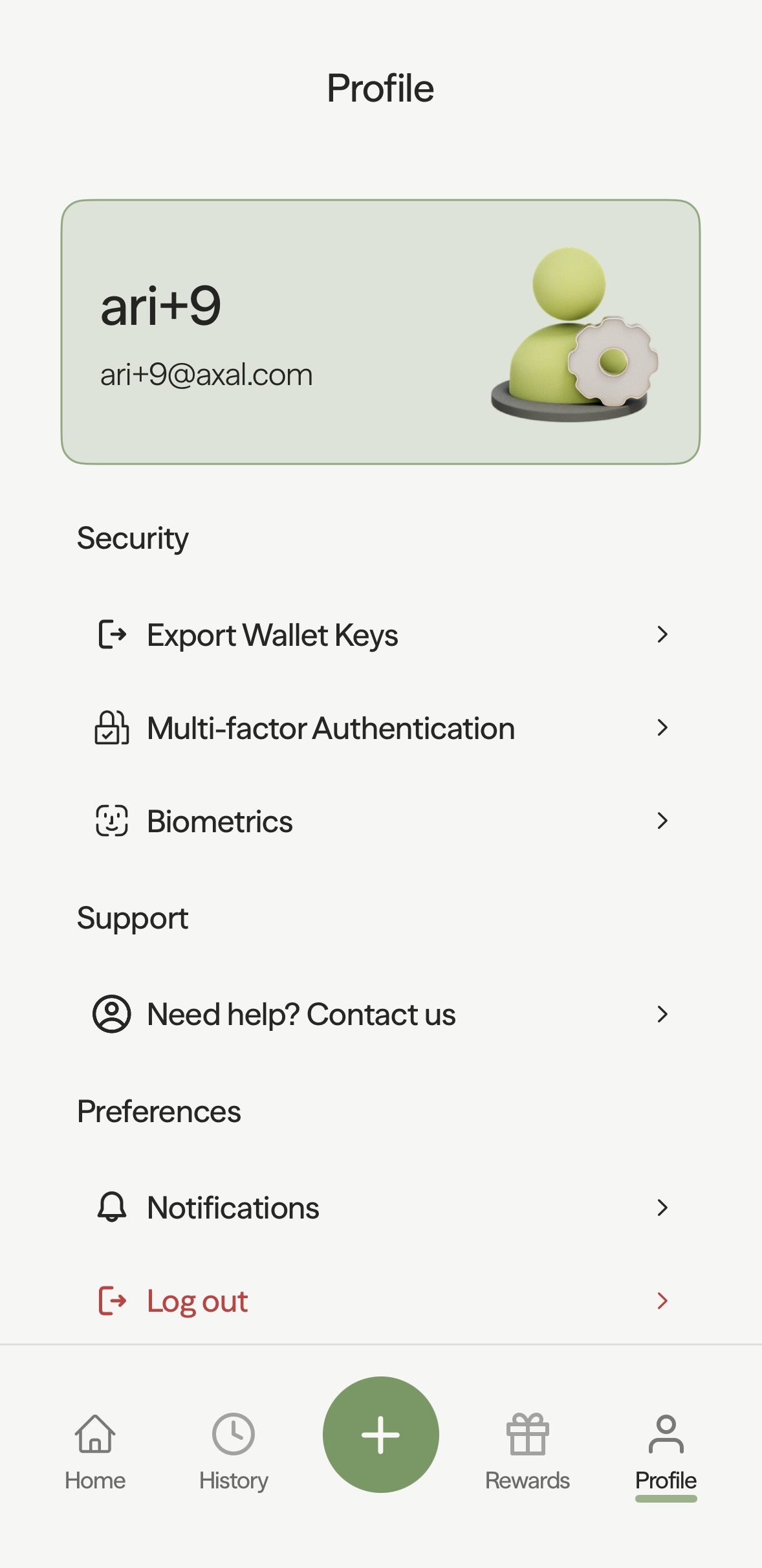 Multi-factor authentication setup